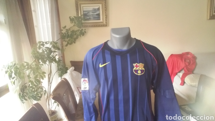 Colecionismo desportivo: FC Barcelona. n&uacute;mero 9 Etoo 2005. Talla L