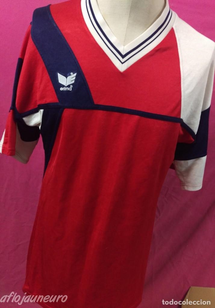 Collezionismo sportivo: Camiseta futbol original ERIMA equipo alem&aacute;n SC HALLE talla L