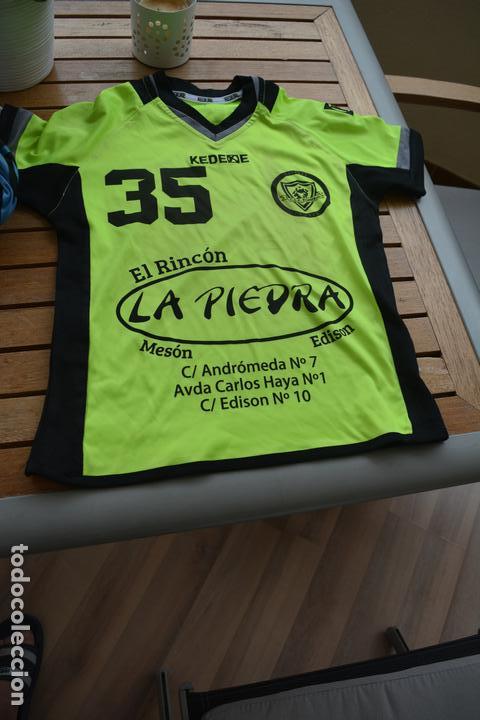 Sports collectibles: CAMISETA DEL CDF EL ROMERAL (MALAGA)-TALLA 6