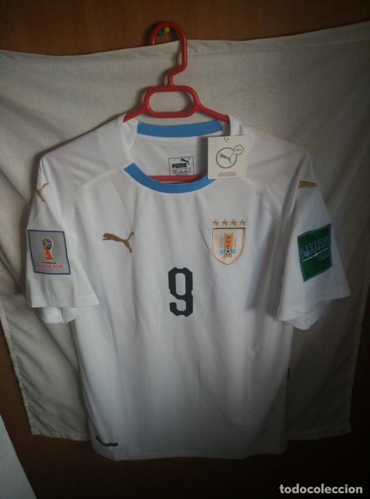  L. Suárez #9 Uruguay Home - Camiseta de fútbol para la