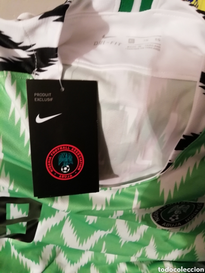 Sports collectibles: Camiseta Nigeria 2018. Talla L.