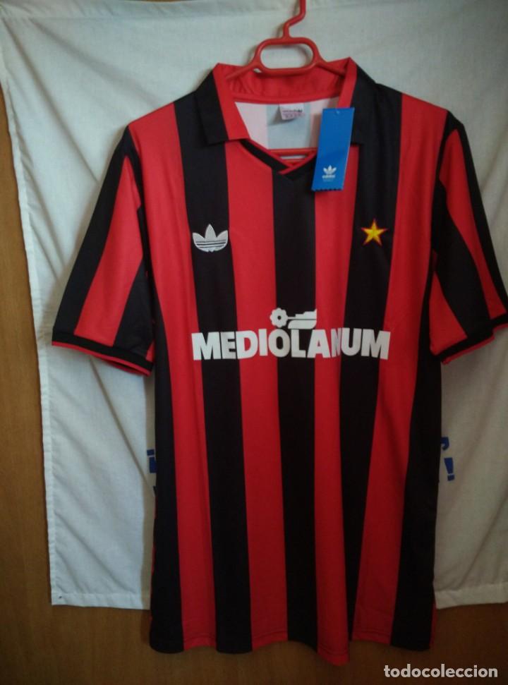 camiseta retro milan