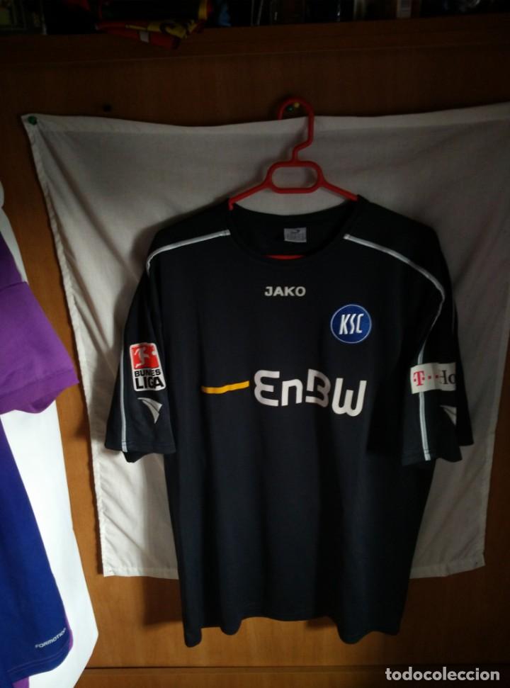 Coleccionismo deportivo: Original | Camiseta de Futbol | Talla XL | Karlsruher SC - 8 SCHWARZ - match worn