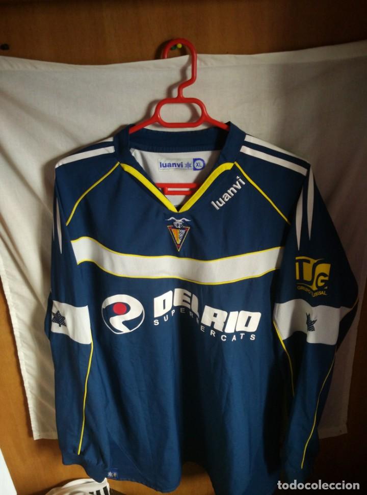 Coleccionismo deportivo: Original | Camiseta de Futbol | Talla XL | CF Badalona - #7 - MATCH WORN