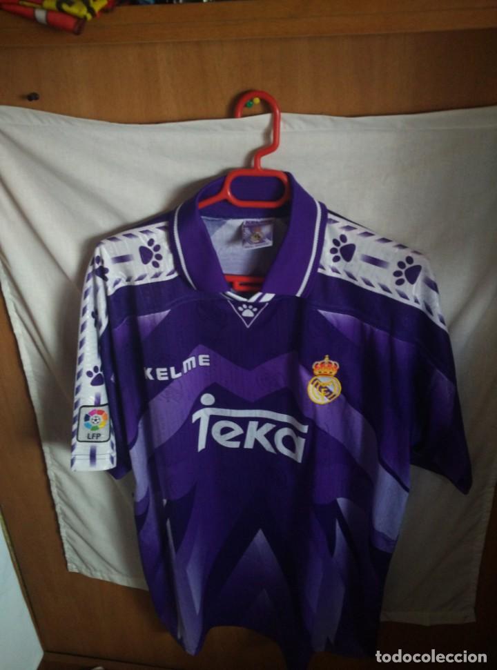 Collezionismo sportivo: Original | Camiseta de Futbol | Talla L | Real Madrid - a&ntilde;os 90