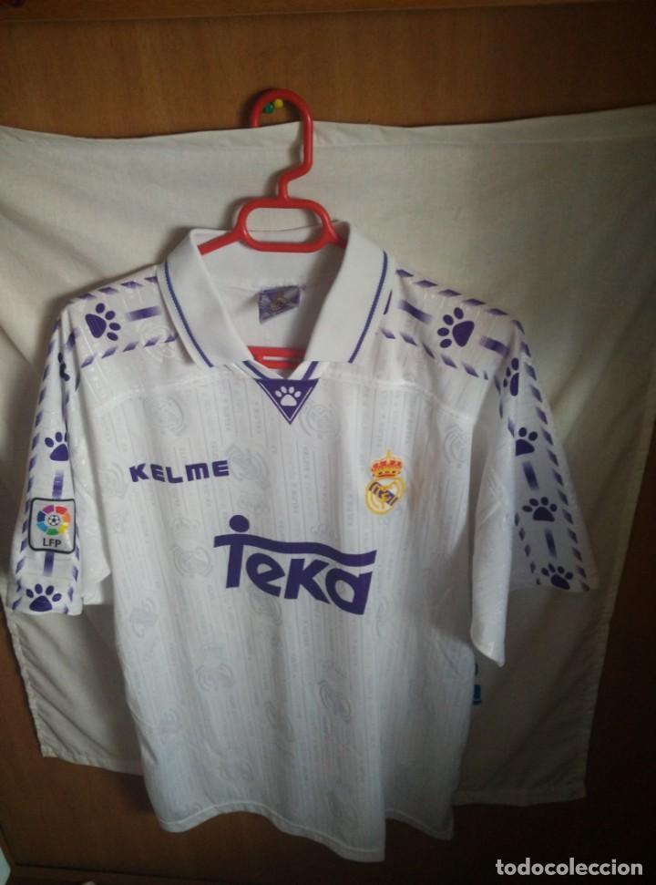 Collezionismo sportivo: Original | Camiseta de Futbol | Talla L | Real Madrid - a&ntilde;os 90