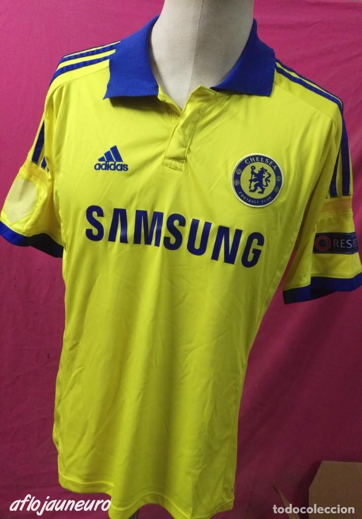 Collezionismo sportivo: CAMISETA FUTBOL CHELSEA jugador EDEN HAZARD talla L