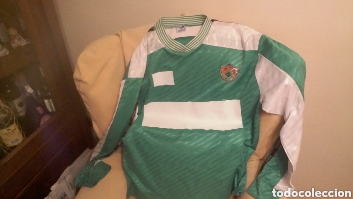Sports collectibles: Cp cacere&ntilde;o. A&ntilde;os 90 finales. Talla L. Jugi.