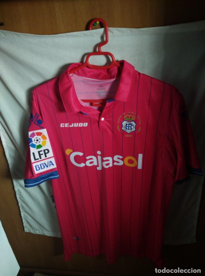 Collectionnisme sportif: Original | Camiseta de Futbol | Talla XL | Recreativo de Huelva