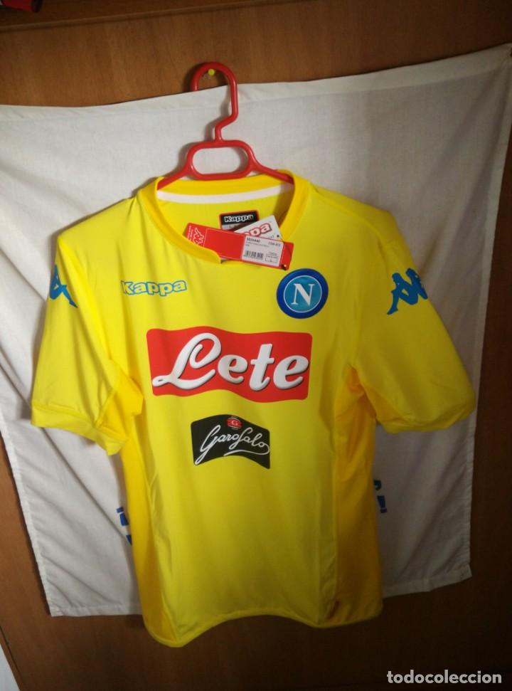 Sports collectibles: Nueva a estrenar y Original | Camiseta de Futbol | Talla L | Camiseta del Napoles - Napoli