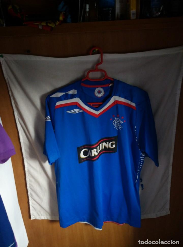 Collezionismo sportivo: Original | Camiseta de Futbol | Talla L | Glasgow Rangers