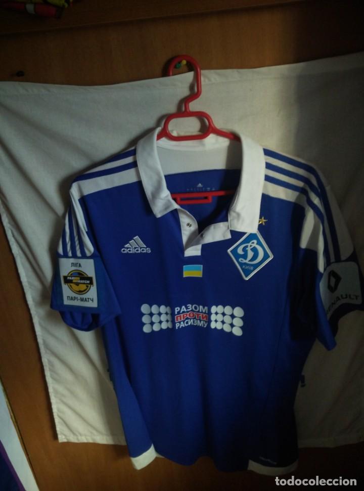 Sports collectibles: Original | Camiseta de Futbol | Talla L | Dinamo Kiev - 20 OLEG GUSEV - MATCH WORN