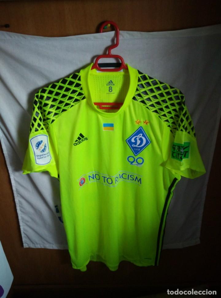 Coleccionismo deportivo: Original | Camiseta de Futbol | Talla 8 (L) | Dinamo Kiev - 72 Artur Rudko - MATCH WORN