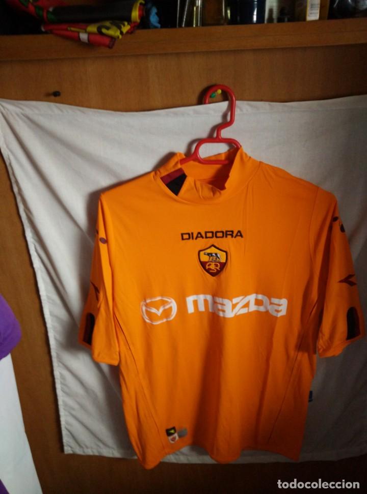 Sports collectibles: Original | Camiseta de Futbol | Talla L | AS Roma