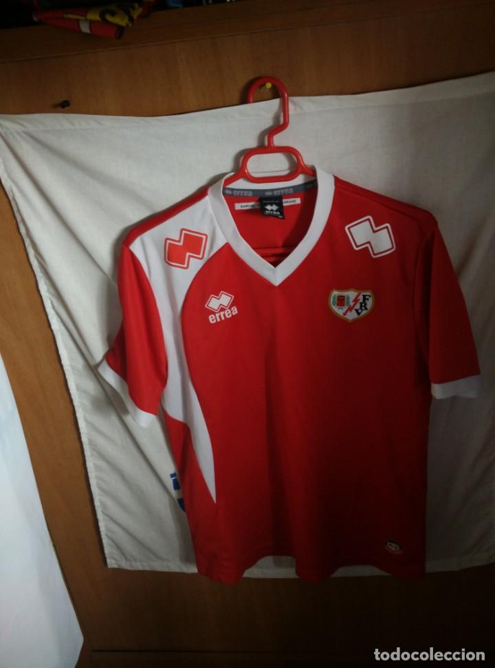 Sports collectibles: Original | Camiseta de Futbol | Talla M | Rayo Vallecano - Player Worn