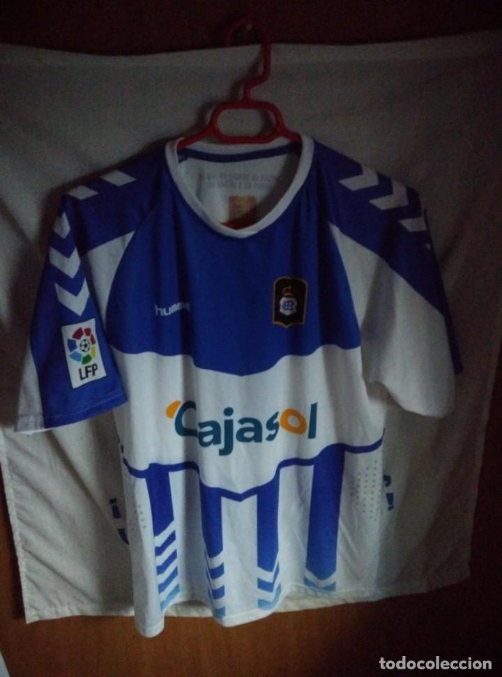 Sports collectibles: Original | Camiseta de Futbol | Talla M | Recreativo de Huelva B - #17 - MATCH WORN