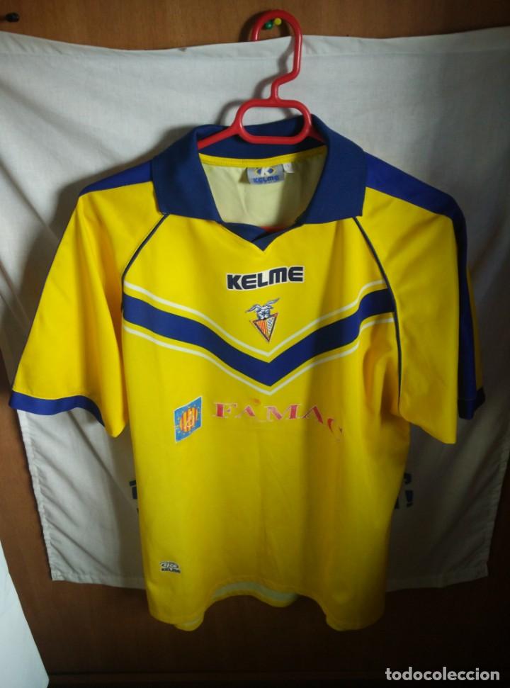 Collectionnisme sportif: Original | Camiseta de Futbol | Talla M | CF Badalona - #6 - MATCH WORN