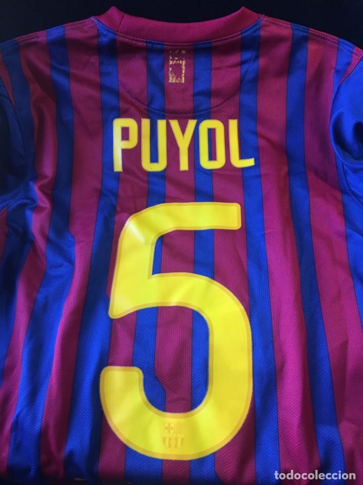 puyol barcelona jersey