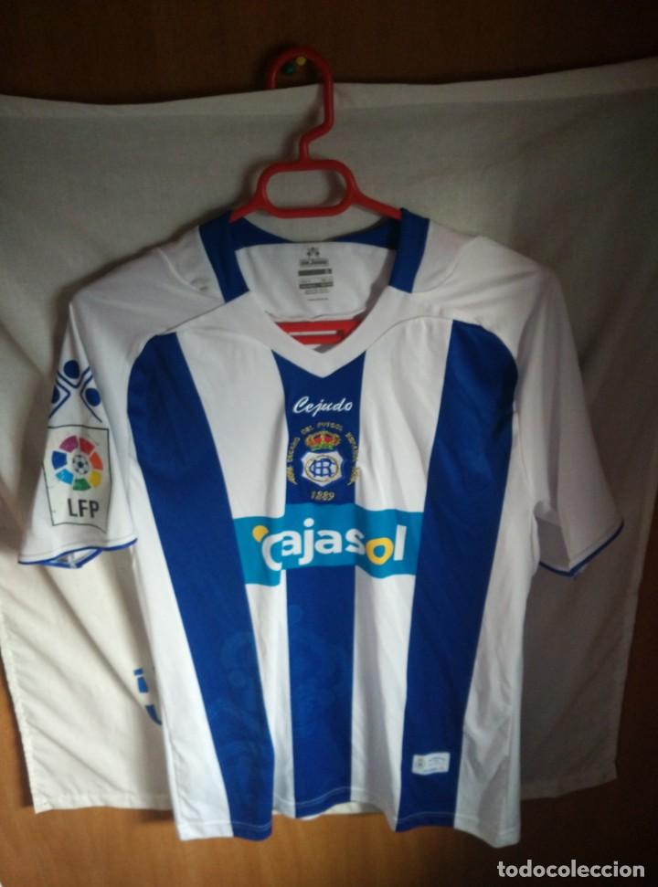Coleccionismo deportivo: Original | Camiseta de Futbol | Talla S | Recreativo de Huelva - #18 - MATCH WORN