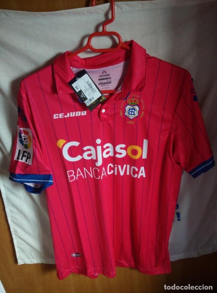 Collezionismo sportivo: Nueva a estrenar y Original | Camiseta de Futbol | Talla S | Recreativo de Huelva