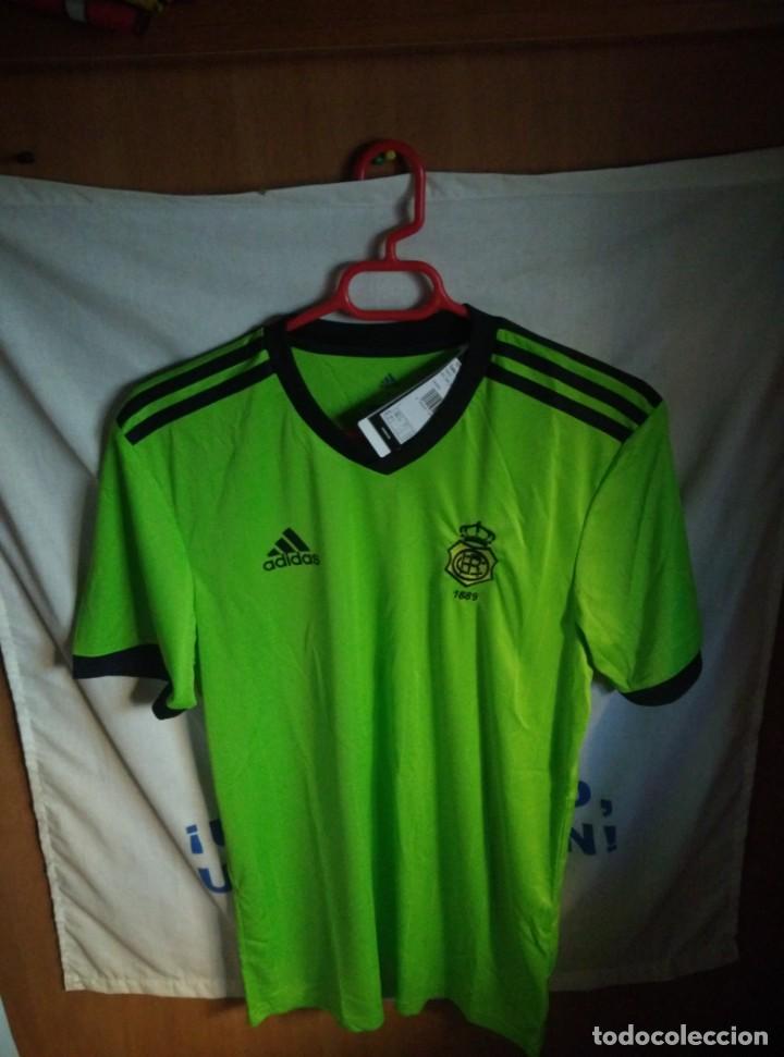 Collezionismo sportivo: Nueva a estrenar y Original | Camiseta de Futbol | Talla S | Recreativo de Huelva