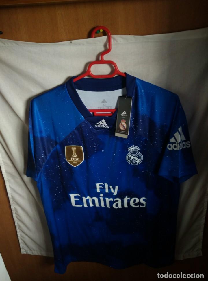 Colecionismo desportivo: Leer anuncio | Nueva a estrenar | Camiseta de Futbol | Talla M | Real Madrid - 4 RAMOS - EA SPORTS