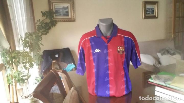 Colecionismo desportivo: FC BARCELONA : LOTE CAMISETAS HISTORICAS Y SIMBOLICAS- CRONOLOGICO Y ETAPAS