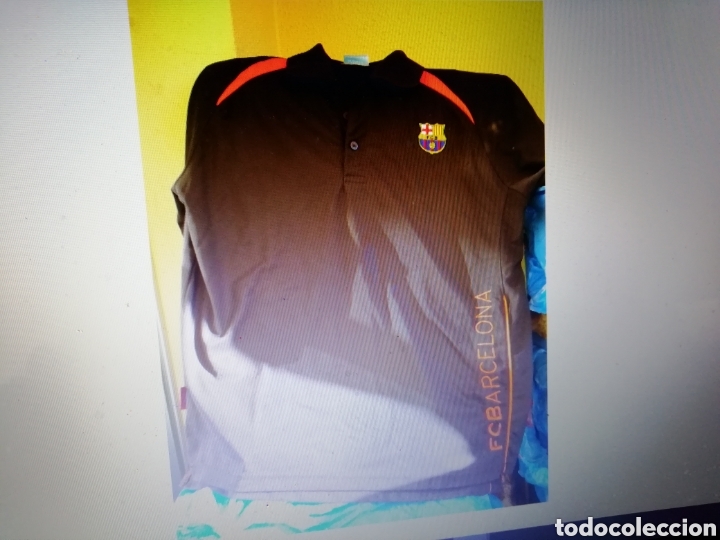 Colecionismo desportivo: FC Barcelona. Polo de paseo oficial. Talla L.