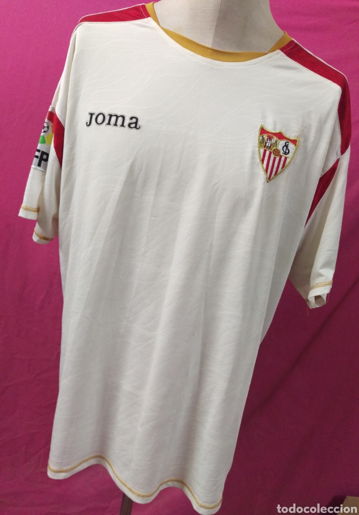 Colecionismo desportivo: Camiseta futbol original JOMA SEVILLA CF talla XXL