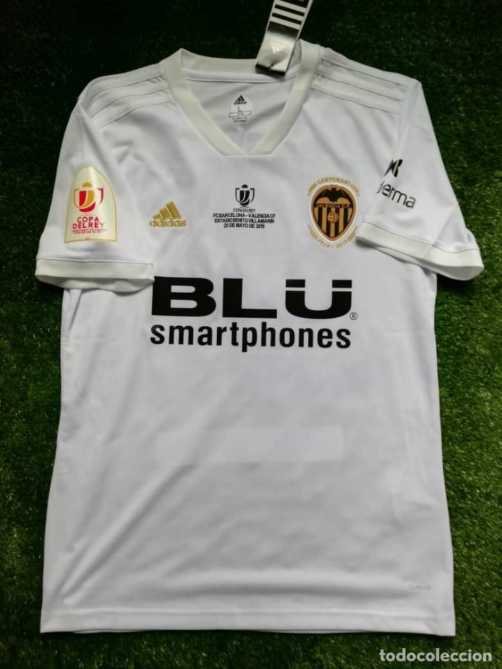 camiseta casa valencia cf final copa del rey 20 - Comprar Camisetas de  Fútbol en todocoleccion - 167561564