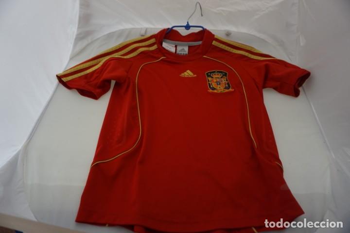 camiseta seleccion española niño
