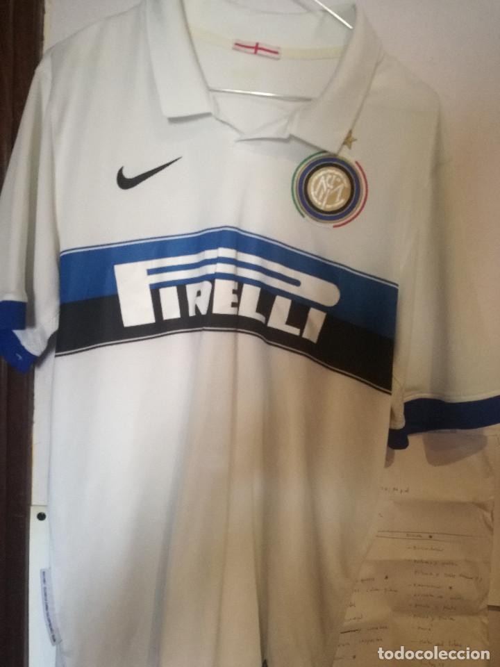 inter milan l camiseta futbol football shirt - Comprar Camisetas de Fútbol en todocoleccion ...