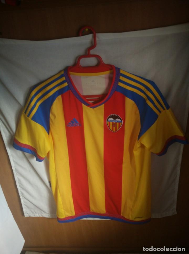 Coleccionismo deportivo: Original | Futbol | Talla S | Camiseta del Valencia CF #9 match