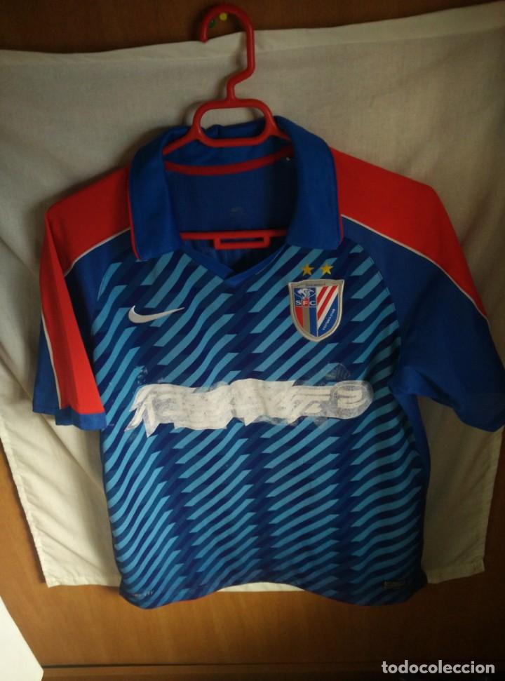 Coleccionismo deportivo: Original | Futbol | Talla S | Camiseta del Shanghai Greenland Shenhua #37 GIO MORENO MATCH WORN