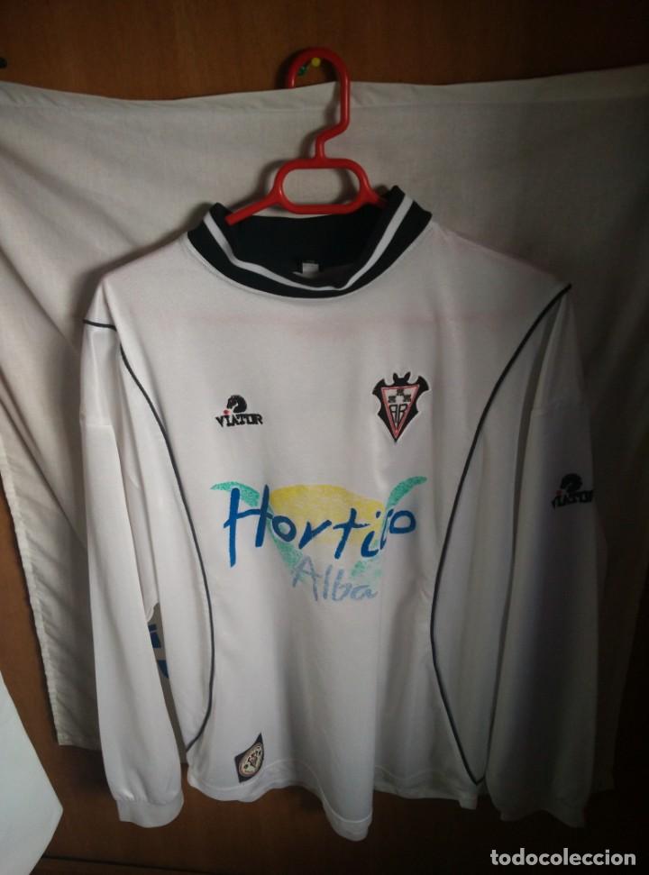 Coleccionismo deportivo: Original | Futbol | Talla XL | Camiseta | Albacete #8 - MATCH WORN