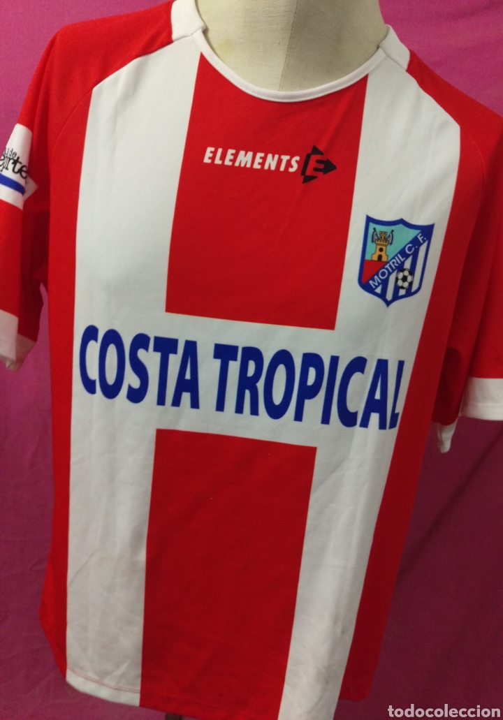 Colecionismo desportivo: Camiseta futbol original ELEMENTS MOTRIL C.F. jugador 27. equipo desaparecido en el 2012. escasa