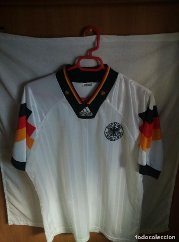 Coleccionismo deportivo: Original | Futbol | Talla L | Camiseta | Seleccion de Alemania de los a&ntilde;os 90