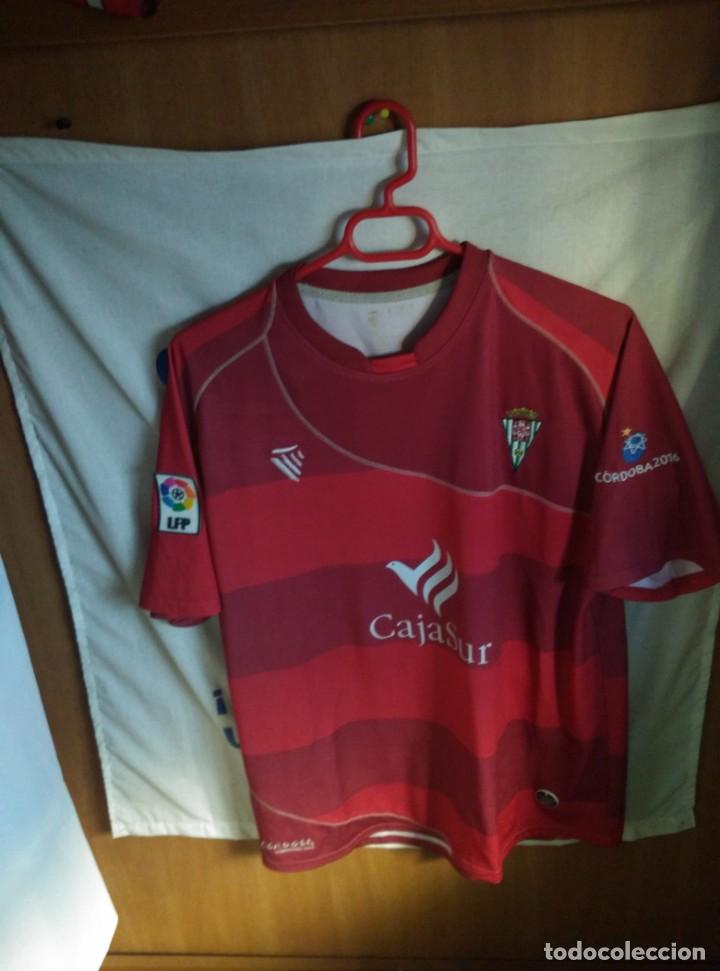 Coleccionismo deportivo: Original | Futbol | Talla L | Camiseta | Cordoba CF #3 JUAN RAFAEL FUENTES - MATCH WORN