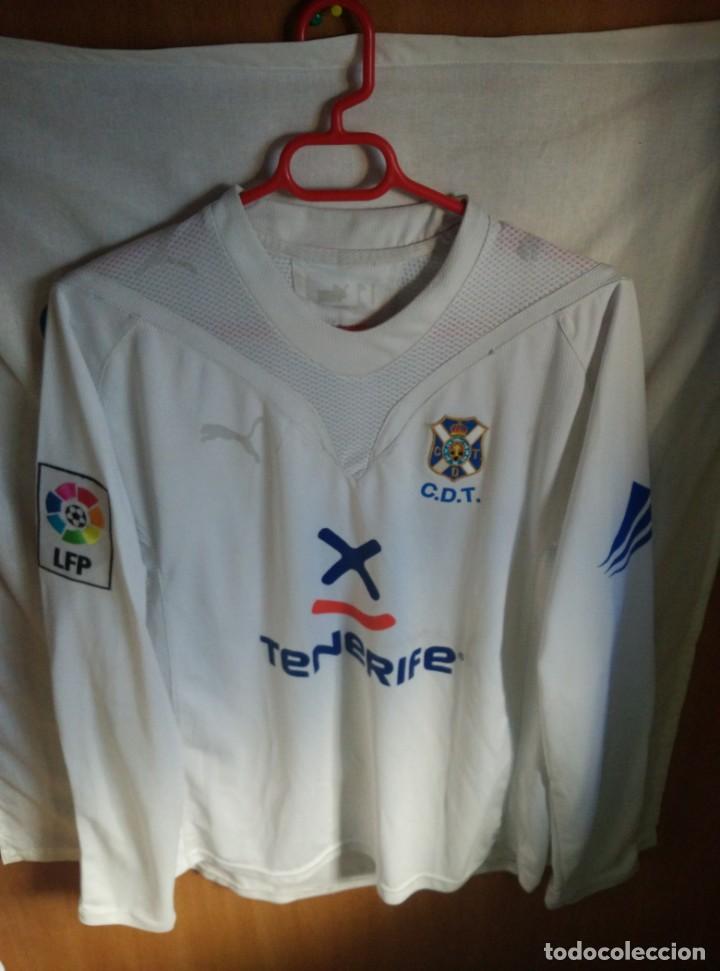Coleccionismo deportivo: Original | Futbol | Talla L | Camiseta | CD Tenerife de manga larga
