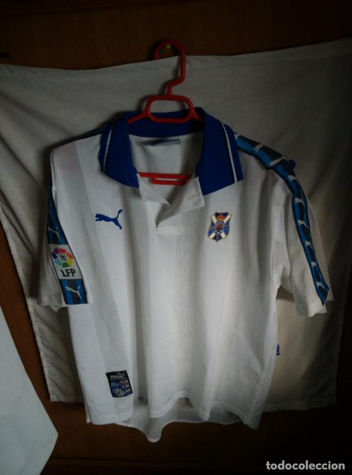 Coleccionismo deportivo: Original | Futbol | Talla L | Camiseta | CD Tenerife