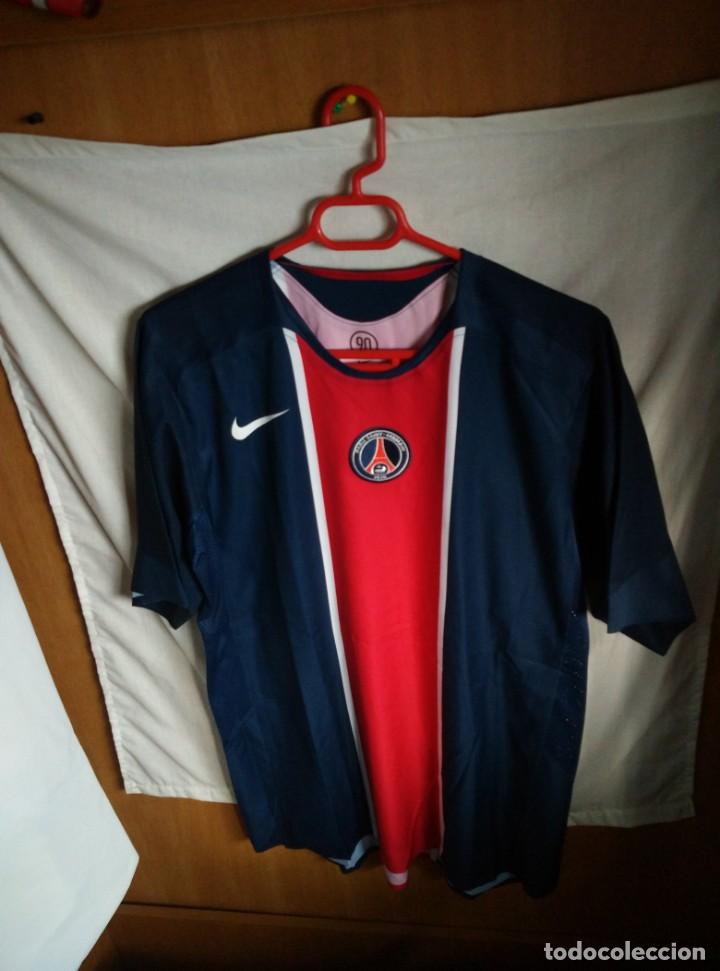Coleccionismo deportivo: Original | Futbol | Talla L | Camiseta | PSG Paris Saint Germain - PLAYER ISSUE