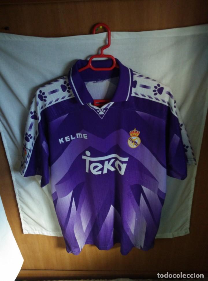 Coleccionismo deportivo: Original | Futbol | Talla L | Camiseta | Real Madrid de los a&ntilde;os 90
