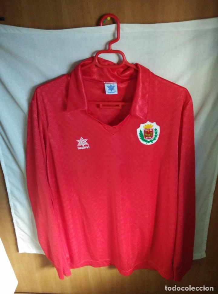Coleccionismo deportivo: Original | Futbol | Talla L | Camiseta | UD Elda #13 - match worn