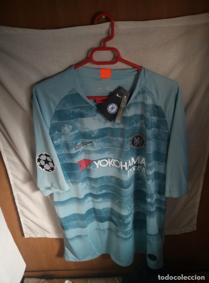 Sports collectibles: Leer anuncio | Nueva a estrenar | Camiseta de Futbol | Talla 4XL (talla de XXL) | Chelsea #10 HAZARD