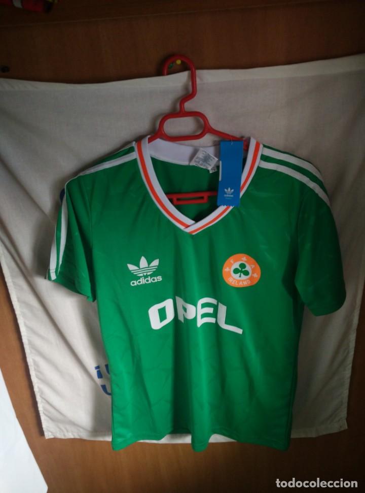 Colecionismo desportivo: Leer anuncio | Nueva a estrenar | Camiseta de Futbol | Talla S | Seleccion de Irlanda retro