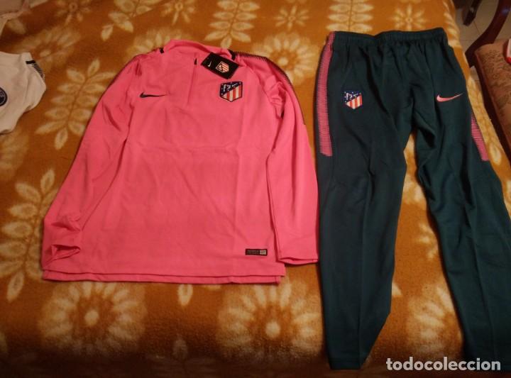 Colecionismo desportivo: Leer anuncio | Nueva a estrenar | Camiseta de Futbol | Talla M | Chandal del Atletico de Madrid