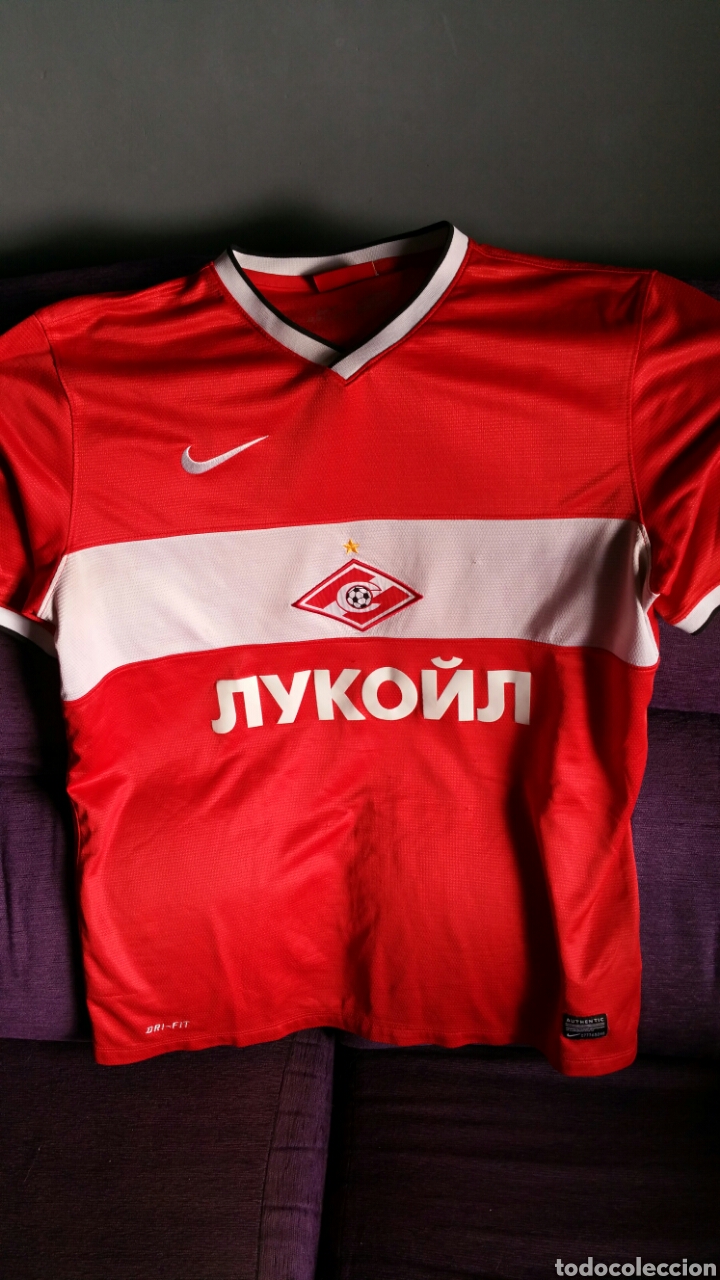 Colecionismo desportivo: Camiseta de f&uacute;tbol, Fc Spartak-Moscow ( 2013-2014 ).