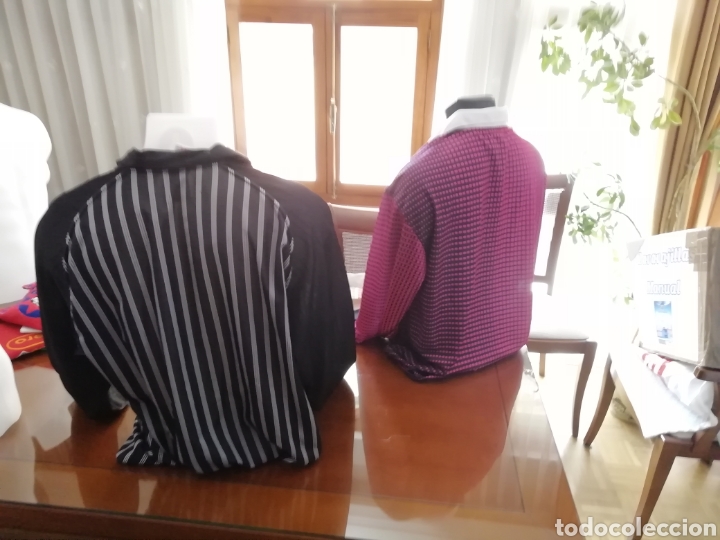 Colecionismo desportivo: Camisetas &aacute;rbitros llamativas. Diferentes colores.