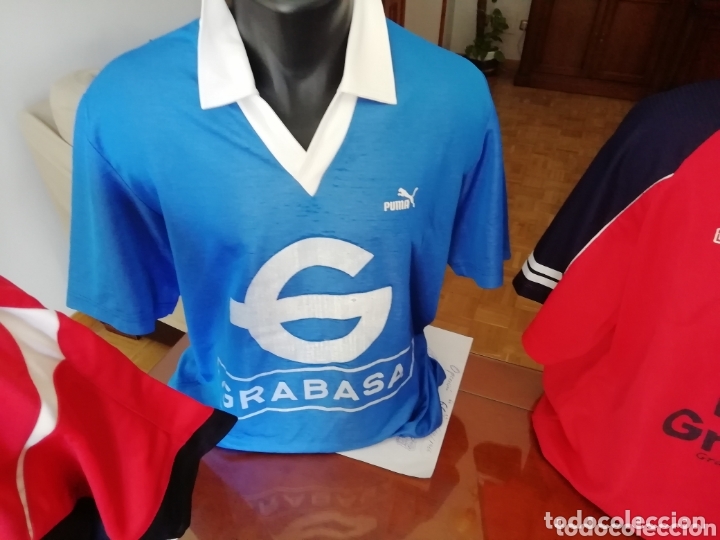 Colecionismo desportivo: Camiseta grabasa burguillos. Antigua. Puma. Talla M