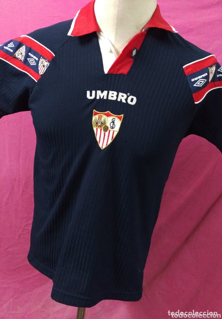 Colecionismo desportivo: Camiseta futbol original UMBRO SEVILLA CF